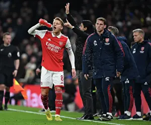 Martin Odegaard's Thrilling Performance: Arsenal vs. Tottenham, Premier League 2022-23 - A Riveting Battle at Tottenham Hotspur Stadium