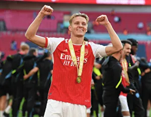 Martin Odegaard's Triumphant Moment: Arsenal's FA Community Shield Victory (2023-24)