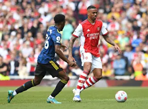 Arsenal V Manchester United 2021-22 Prints: Martinelli in Action: Arsenal vs Manchester United, Premier League 2021-22