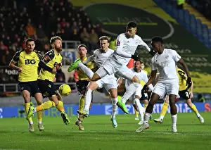 Martinelli in Action: Arsenal's FA Cup Battle at Oxford United