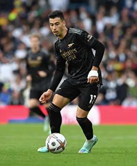 Martinelli in Action: Leeds United vs. Arsenal FC, Premier League 2022-23