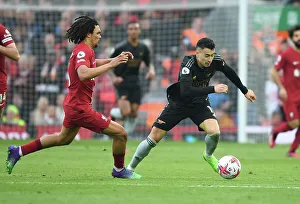 Liverpool V Arsenal 2022-23 Prints: Martinelli Faces Liverpool: Arsenal vs. Liverpool - Premier League 2022-23
