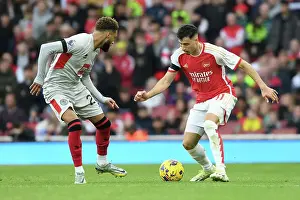 Martinelli Faces Off Against Bogle: Arsenal vs Sheffield United, 2023-24 Premier League Clash