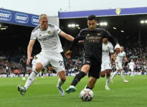Martinelli Faces Off Against Kristensen: Leeds United vs. Arsenal FC, Premier League 2022-23