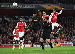 Images Dated 24th October 2019: Martinelli Scores: Arsenal Tops Vitoria Guimaraes in Europa League