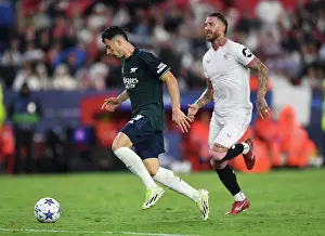 Martinelli Scores First: Arsenal Triumphs Over Sevilla in Champions League Showdown (2023-24)