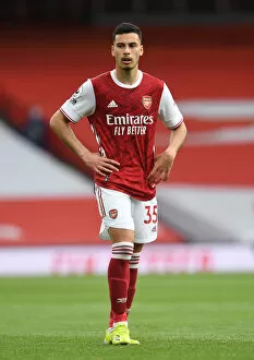 Images Dated 9th May 2021: Martinelli Shines: Arsenal's Empty Emirates Victory over West Bromwich Albion (2020-21)