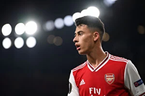 Images Dated 24th October 2019: Martinelli Shines: Arsenal's Europa League Debut