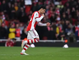 Arsenal V Watford 2021-22 Prints: Martinelli Shines: Arsenal's Premier League Victory over Watford, November 2021