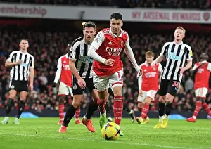 Arsenal V Newcastle United 2022-23 Prints: Martinelli Shines: Arsenal's Triumph Over Newcastle United (January 2023)