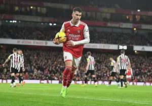 Arsenal V Newcastle United 2022-23 Prints: Martinelli Shines: Arsenal's Victory Against Newcastle United (January 2023)