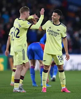 Martinelli and Smith Rowe: Dazzling Duo's Goal Celebration in Arsenal's Victory over Crystal Palace (2020-21)