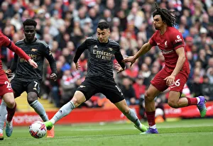Martinelli Stuns Anfield: Arsenal's First Goal vs. Liverpool in 2022-23 Season