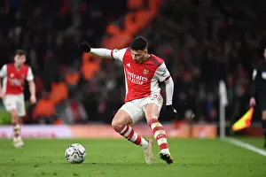 Martinelli Takes on Liverpool in Carabao Cup Semi-Final Clash