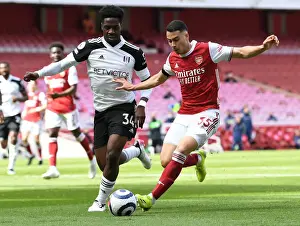 Martinelli vs. Aina: A Ghostly Battle at Emirates - Arsenal vs. Fulham, April 2021