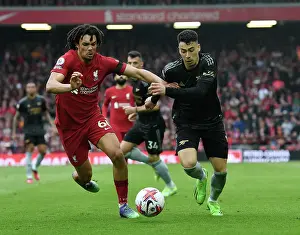Martinelli vs. Alexander-Arnold: A Premier League Showdown at Anfield, 2022-23