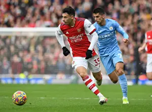 Martinelli vs. Cancelo: A Fiery Face-Off in Arsenal's Battle against Manchester City