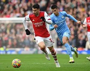 Martinelli vs Cancelo: A Premier League Showdown at the Emirates - Arsenal vs Manchester City, 2021-22