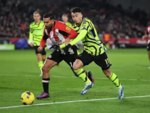 Martinelli vs. Ghoddos: Clash of the Wings in Brentford v Arsenal (2023-24)