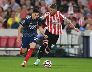 Martinelli vs Jansson: A Premier League Battle at Brentford Community Stadium, 2021-22