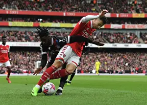 Martinelli vs. Schlupp: Intense Clash in Arsenal's Battle Against Crystal Palace