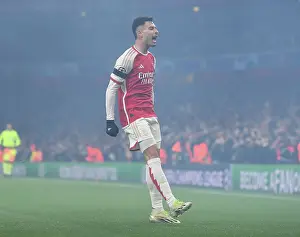 Martinelli's Brace: Arsenal Secures Champions League Victory over RC Lens (2023-24)
