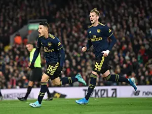 Martinelli's Brace: Arsenal's Upset of Liverpool in Carabao Cup