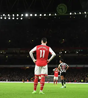 Arsenal V Newcastle United 2022-23 Prints: Martinelli's Brilliance: Arsenal Triumphs Over Newcastle United (January 2023)