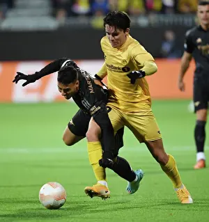 Bodø/Glimt V Arsenal 2022-23 Prints: Martinelli's Brilliant Performance: Arsenal Triumphs Over Bodø/Glimt in Europa League