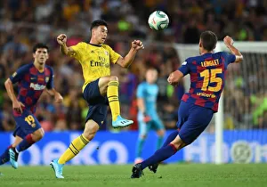 Martinelli's Debut: Arsenal vs. FC Barcelona, 2019 Pre-Season Clash in Barcelona