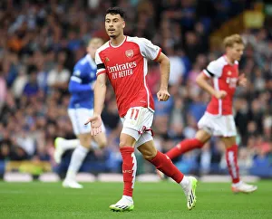 Martinelli's Emotional Moment: Everton vs. Arsenal, Premier League 2023-24