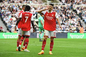 Newcastle United V Arsenal 2022-23 Prints: Martinelli's Own Goal Seces Victory for Arsenal over Newcastle