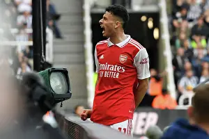 Newcastle United V Arsenal 2022-23 Prints: Martinelli's Own Goal Secures Dramatic Arsenal Victory over Newcastle United