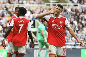 Newcastle United V Arsenal 2022-23 Prints: Martinelli's Own Goal: Thrilling Arsenal Win over Newcastle United