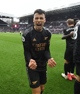 Martinelli's Hat-trick Sealed: Aston Villa vs. Arsenal in the Premier League (Gabriel Martinelli Scores Own Goal by Martinez)