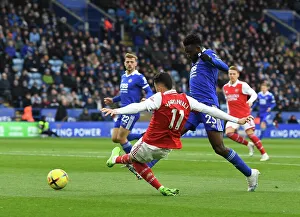 Leicester City V Arsenal 2022-23 Prints: Martinelli's Last-Minute Thriller