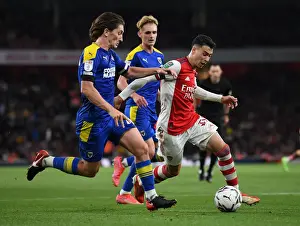 Arsenal V AFC Wimbledon 2021-22 Prints: Martinelli's Moment: Arsenal's Victory over AFC Wimbledon in Carabao Cup 2021-22