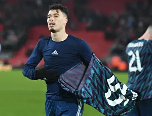 Martinelli's Reaction: Liverpool vs Arsenal in Carabao Cup Semi-Final First Leg