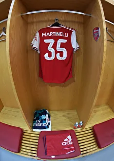 Arsenal V Nottingham Forest Carabao Cup 3rd Rd 2019-20 Prints: Martinelli's Readiness: Arsenal's Gear-Up for Carabao Cup Clash vs