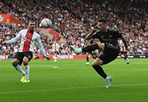 Southampton V Arsenal 2022-23 Prints: Martinelli's Star Performance: Arsenal Triumphs Over Southampton in Premier League 2022-23