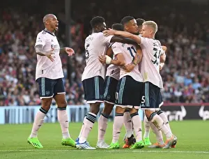 Crystal Palace V Arsenal 2022-23 Prints: Martinelli's Stunner: Arsenal Kick Off New Season with Thrilling Win Over Crystal Palace