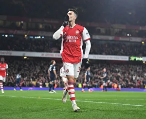 Martinelli's Stunner: Arsenal's First Goal vs. West Ham United (Premier League 2021-22)