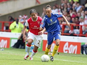 Mary Phillip (Arsenal) Jess Clarke (Leeds)
