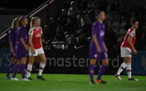 Mastercard Ad Board. Arsenal Women 2:0 Fiorentina Women