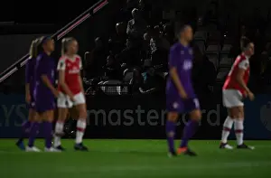 Mastercard Ad Board. Arsenal Women 2:0 Fiorentina Women