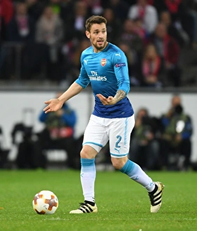 Mathieu Debuchy in Action: Arsenal vs. 1. FC Koln, UEFA Europa League 2017-18