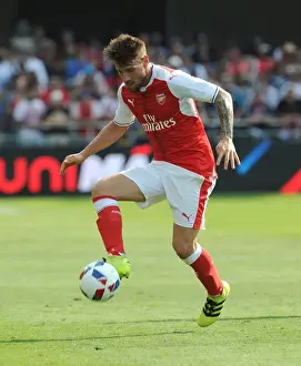 Mathieu Debuchy in Action: Arsenal vs MLS All-Stars at the 2016 Avaya Stadium Showdown
