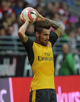 Viking FK V Arsenal 2016-17 Prints: Mathieu Debuchy in Action: Arsenal's Pre-Season Clash with Viking FK (2016-17)