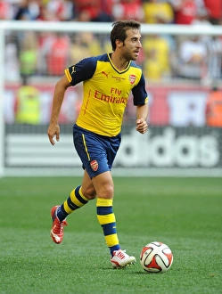 New York Red Bulls V Arsenal 2014-15 Prints: Mathieu Flamini in Action: Arsenal vs. New York Red Bulls - Pre-Season Friendly, 2014