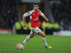 15/16 Hull City V Arsenal FA Cup Prints: Mathieu Flamini in Action: Arsenal's FA Cup Battle at Hull City, March 2016